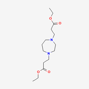 Diethyl tetrahydro-1H-1,4-diazepin-1,4(5H)-dipropionate