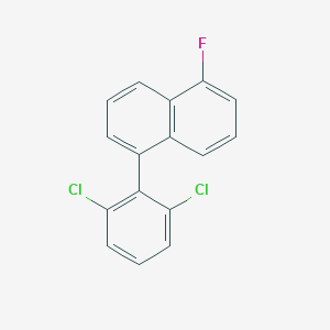 1-(2,6-Dichlorophenyl)-5-fluoronaphthalene