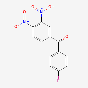 Methanone, (3,4-dinitrophenyl)(4-fluorophenyl)-