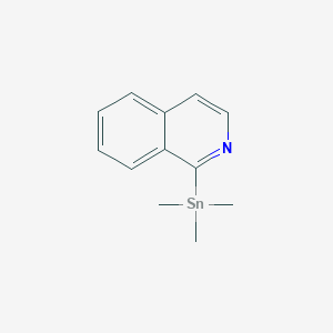 Isoquinoline, 1-(trimethylstannyl)-