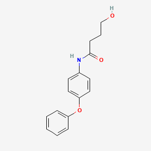 molecular formula C16H17NO3 B1183589 4-hydroxy-N-(4-phenoxyphenyl)butanamide 