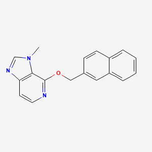 3-Methyl-4-[(naphthalen-2-yl)methoxy]-3H-imidazo[4,5-c]pyridine