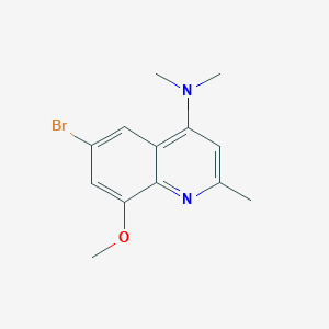 6-Bromo-8-methoxy-N,N,2-trimethylquinolin-4-amine