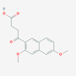 4-(3,6-Dimethoxynaphthalen-2-yl)-4-oxobutanoic acid