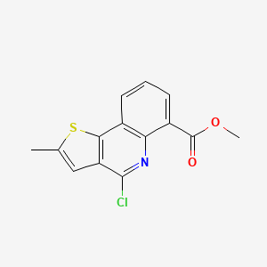 Methyl 4-chloro-2-methylthieno[3,2-C]quinoline-6-carboxylate