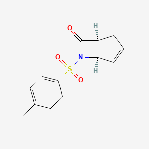 6-Azabicyclo[3.2.0]hept-3-en-7-one, 6-[(4-methylphenyl)sulfonyl]-, (1S,5R)-