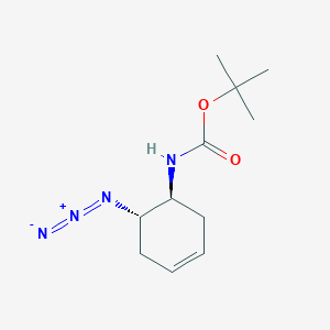 tert-butyl ((1S,6S)-6-azidocyclohex-3-en-1-yl)carbamate