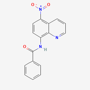 N-(5-Nitroquinolin-8-yl)benzamide