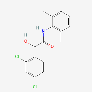 molecular formula C16H15Cl2NO2 B1183650 2-(2,4-dichlorophenyl)-N-(2,6-dimethylphenyl)-2-hydroxyacetamide 