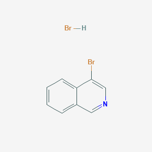 molecular formula C9H7Br2N B11836565 4-Bromoisoquinoline hydrobromide 