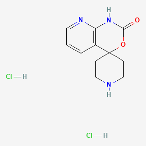 Spiro[piperidine-4,4'-pyrido[2,3-d][1,3]oxazin]-2'(1'H)-one dihydrochloride