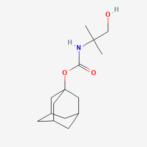 molecular formula C15H25NO3 B1183695 1-Adamantyl 2-hydroxy-1,1-dimethylethylcarbamate 
