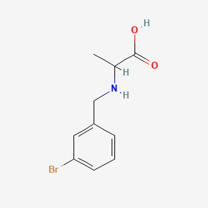 molecular formula C10H12BrNO2 B1183728 N-(3-bromobenzyl)alanine 
