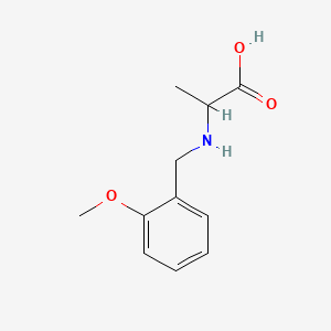 N-(2-methoxybenzyl)alanine