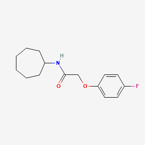 N-cycloheptyl-2-(4-fluorophenoxy)acetamide