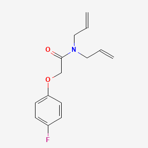 molecular formula C14H16FNO2 B1183738 N,N-diallyl-2-(4-fluorophenoxy)acetamide 