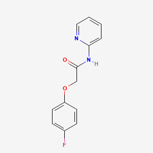 molecular formula C13H11FN2O2 B1183741 2-(4-fluorophenoxy)-N-(2-pyridinyl)acetamide 