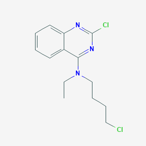 2-Chloro-N-(4-chlorobutyl)-N-ethylquinazolin-4-amine