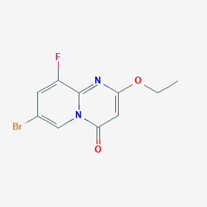 7-Bromo-2-ethoxy-9-fluoro-4H-pyrido[1,2-a]pyrimidin-4-one