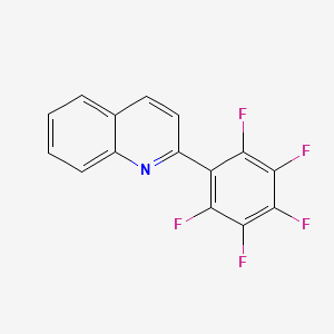 2-(Perfluorophenyl)quinoline