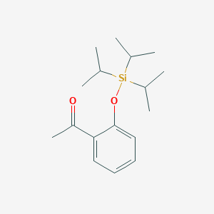 Ethanone, 1-[2-[[tris(1-methylethyl)silyl]oxy]phenyl]-