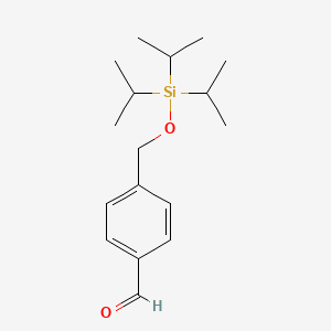 Benzaldehyde, 4-[[[tris(1-methylethyl)silyl]oxy]methyl]-