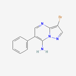 3-Bromo-6-phenylpyrazolo[1,5-a]pyrimidin-7-amine