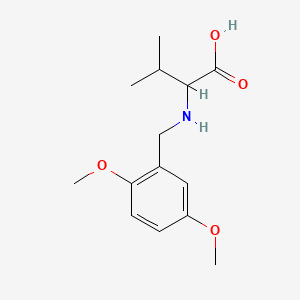molecular formula C14H21NO4 B1183761 N-(2,5-dimethoxybenzyl)valine 