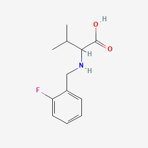 molecular formula C12H16FNO2 B1183762 N-(2-fluorobenzyl)valine 