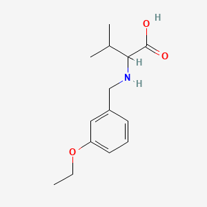 molecular formula C14H21NO3 B1183763 N-(3-ethoxybenzyl)valine 