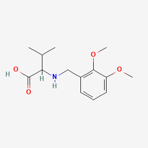 molecular formula C14H21NO4 B1183764 N-(2,3-dimethoxybenzyl)valine 
