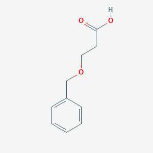 molecular formula C10H12O3 B118377 3-(ベンジルオキシ)プロパン酸 CAS No. 27912-85-2