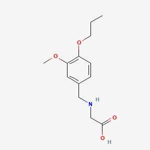 N-(3-methoxy-4-propoxybenzyl)glycine