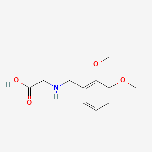 molecular formula C12H17NO4 B1183789 N-(2-ethoxy-3-methoxybenzyl)glycine 