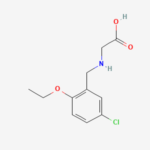 molecular formula C11H14ClNO3 B1183790 N-(5-chloro-2-ethoxybenzyl)glycine 