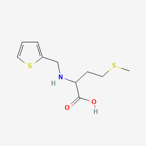 molecular formula C10H15NO2S2 B1183814 N-(thiophen-2-ylmethyl)methionine 