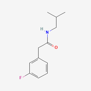 molecular formula C12H16FNO B1183818 2-(3-fluorophenyl)-N-isobutylacetamide 