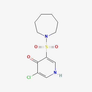 3-(Azepan-1-ylsulfonyl)-5-chloropyridin-4-ol