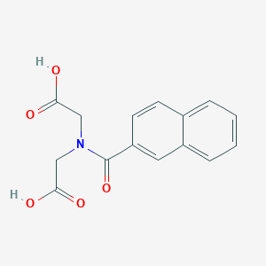 2,2'-((2-Naphthoyl)azanediyl)diacetic acid