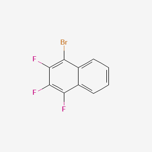 molecular formula C10H4BrF3 B1183877 1-Bromo-2,3,4-trifluoronaphthalene 