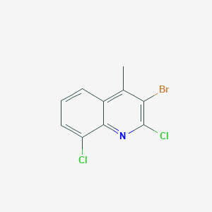 3-Bromo-2,8-dichloro-4-methylquinoline