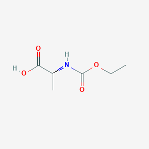 molecular formula C6H11NO4 B118390 (2R)-2-(ethoxycarbonylamino)propanoic acid CAS No. 148731-47-9