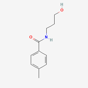 molecular formula C11H15NO2 B1183906 N-(3-hydroxypropyl)-4-methylbenzamide 