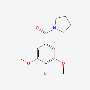 1-(4-Bromo-3,5-dimethoxybenzoyl)pyrrolidine