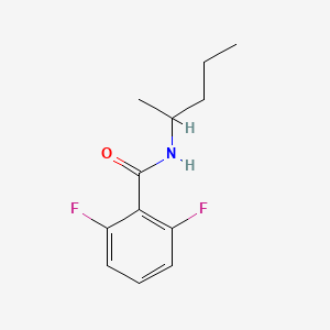 molecular formula C12H15F2NO B1183954 2,6-difluoro-N-(1-methylbutyl)benzamide 