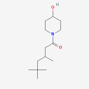 molecular formula C14H27NO2 B1183958 1-(3,5,5-Trimethylhexanoyl)-4-piperidinol 