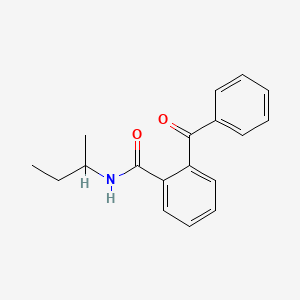 molecular formula C18H19NO2 B1183983 2-benzoyl-N-(sec-butyl)benzamide 