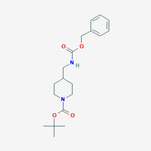 B118404 1-N-Boc-4-(N-cbz-aminomethyl)piperidine CAS No. 155456-33-0