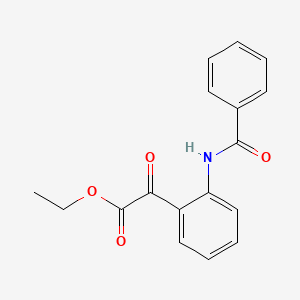 Ethyl [2-(benzoylamino)phenyl](oxo)acetate