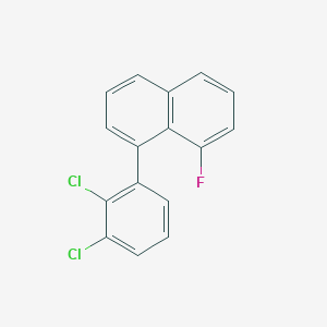 1-(2,3-Dichlorophenyl)-8-fluoronaphthalene